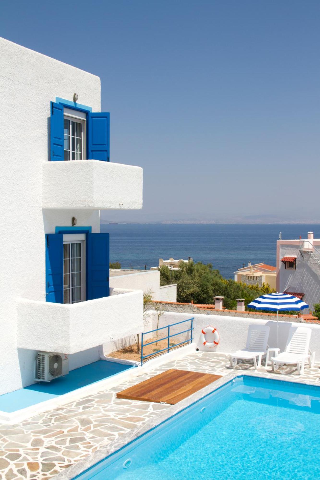 Blue Dolphin Studios And Apartment Vagia  Exterior foto