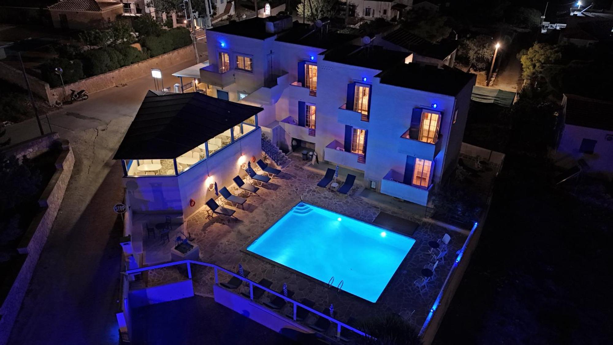 Blue Dolphin Studios And Apartment Vagia  Exterior foto