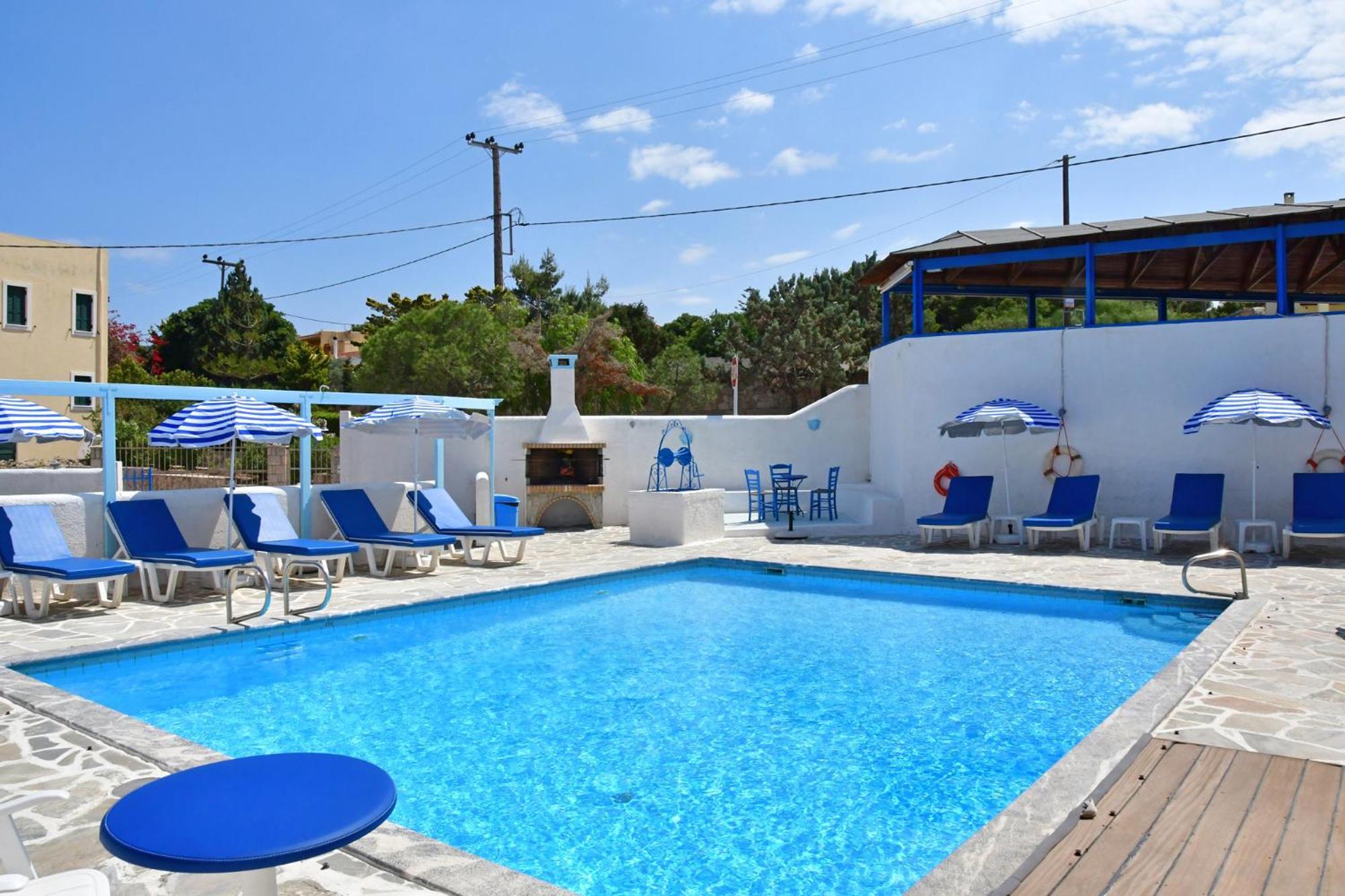 Blue Dolphin Studios And Apartment Vagia  Exterior foto
