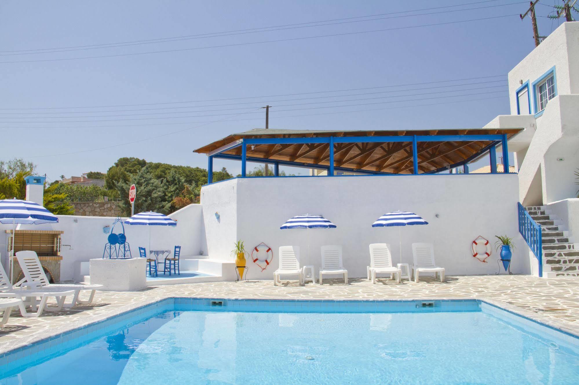 Blue Dolphin Studios And Apartment Vagia  Exterior foto